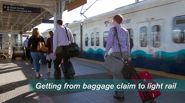 Taking Link light rail from SeaTac Airport to downtown Seattle is easy