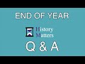 End of Year Q&A Quiz