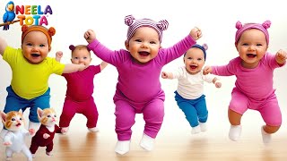 Jingle Bells 🎄Kids & Toddlers Dance | Christmas Song 2025 | Baby Dance | Nursery Rhymes | Neela Tota