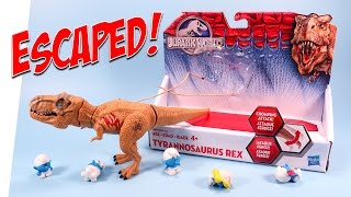 Jurassic World Tyrannosaurus Rex Bashers & Biters & Smurf Killer