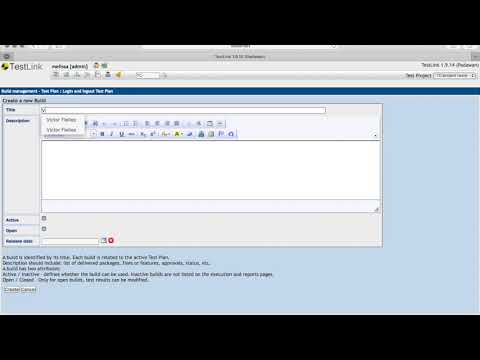 05. TestLink-Create TestPlan