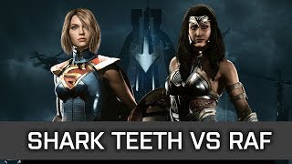 Injustice 2 - High Level FT10 -  NASR Shark Teeth (Supergirl) vs Raf (Wonder Woman)
