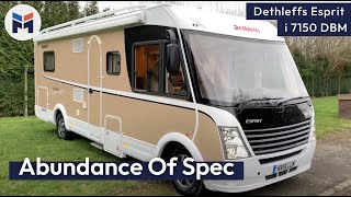 Dethleffs Esprit i 7150 DBM Motorhome Review  WeBuyAnyMotorcaravan.com