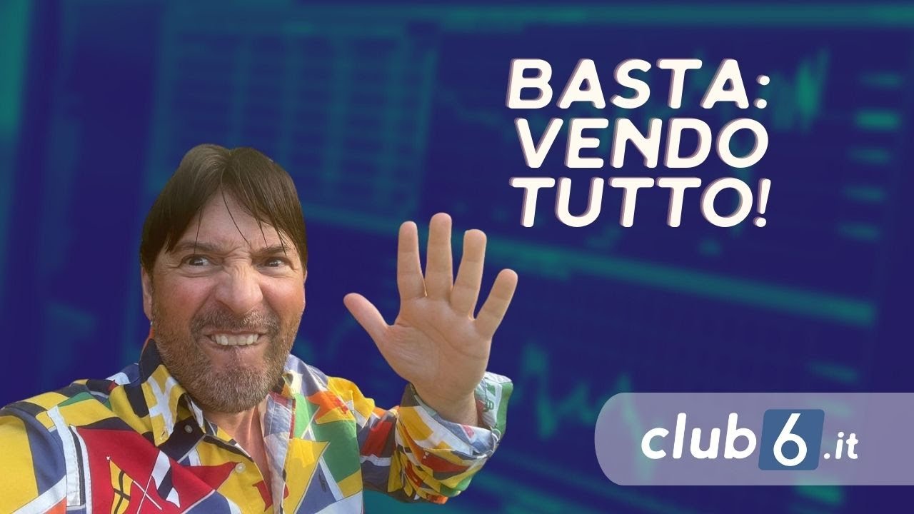 BASTA VENDO TUTTO IL BITCOIN STA CROLLANDO MIO CUGINO MI HA DETTO CHE 