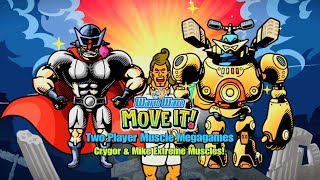 Warioware Move it! - Megagame Muscles Two Player, Crygor & Mike "Extreme Body!" - Switch