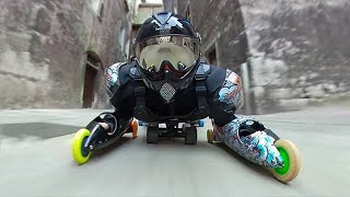 ROLLERMAN - Electric Rollerblade Suit by Wonder World 22,035 views 4 months ago 6 minutes, 27 seconds