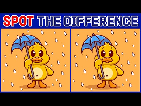 【Find & Spot the Difference】Find the difference between two pictures in 90 seconds.