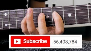 Subscribers = Guitar Tab?? (Great songwriting inspiration!) | Andrew Huang chords