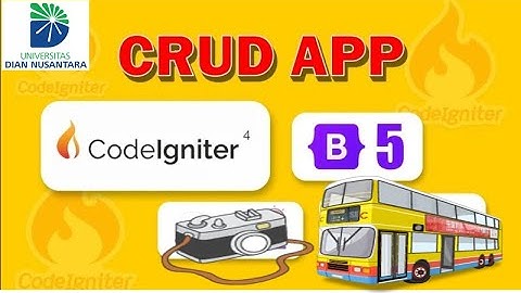 APP CRUD CodeIgniter 4 Sederhana | UTS ABD. RAHMAN 411211074 | Pemrograman Web Lanjut | UNDIRA