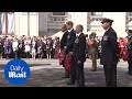 Prince Harry lays a wreath at the Cenotaph in London - Daily Mail