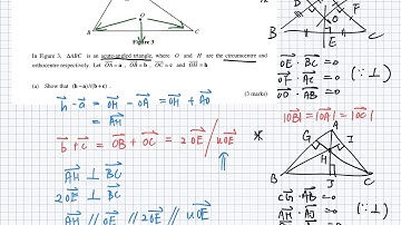 HKDSE Sample Paper Q14 Vector