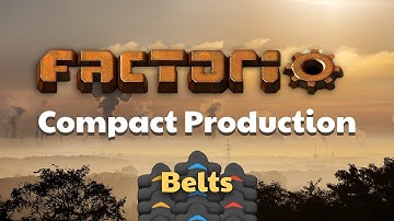 Factorio Compact Belt Production