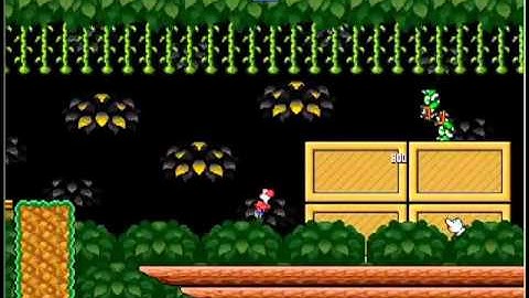 Smbx Custom Level - swamp of darkness