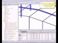 Dlubal RSTAB - Pórtico 3D de acero 1/3: Modelado de un pórtico 3D