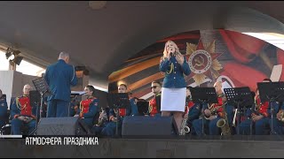 Праздник Победы в Екатерининском парке: песни военных лет и салют в Приднестровье