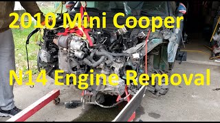 ep121 My Yard Is MY Garage - 2010 Mini Cooper Engine Remove