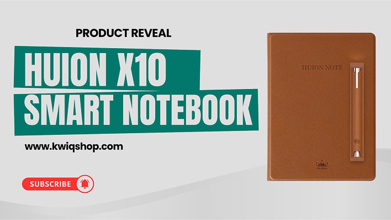 HUION Note X10 2-in-1 Unboxing & Setup: Digital Notebook Worth