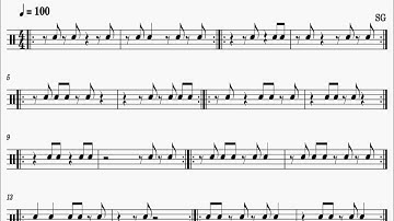 Jazz Comp Example 1 Pt 2 - Batería