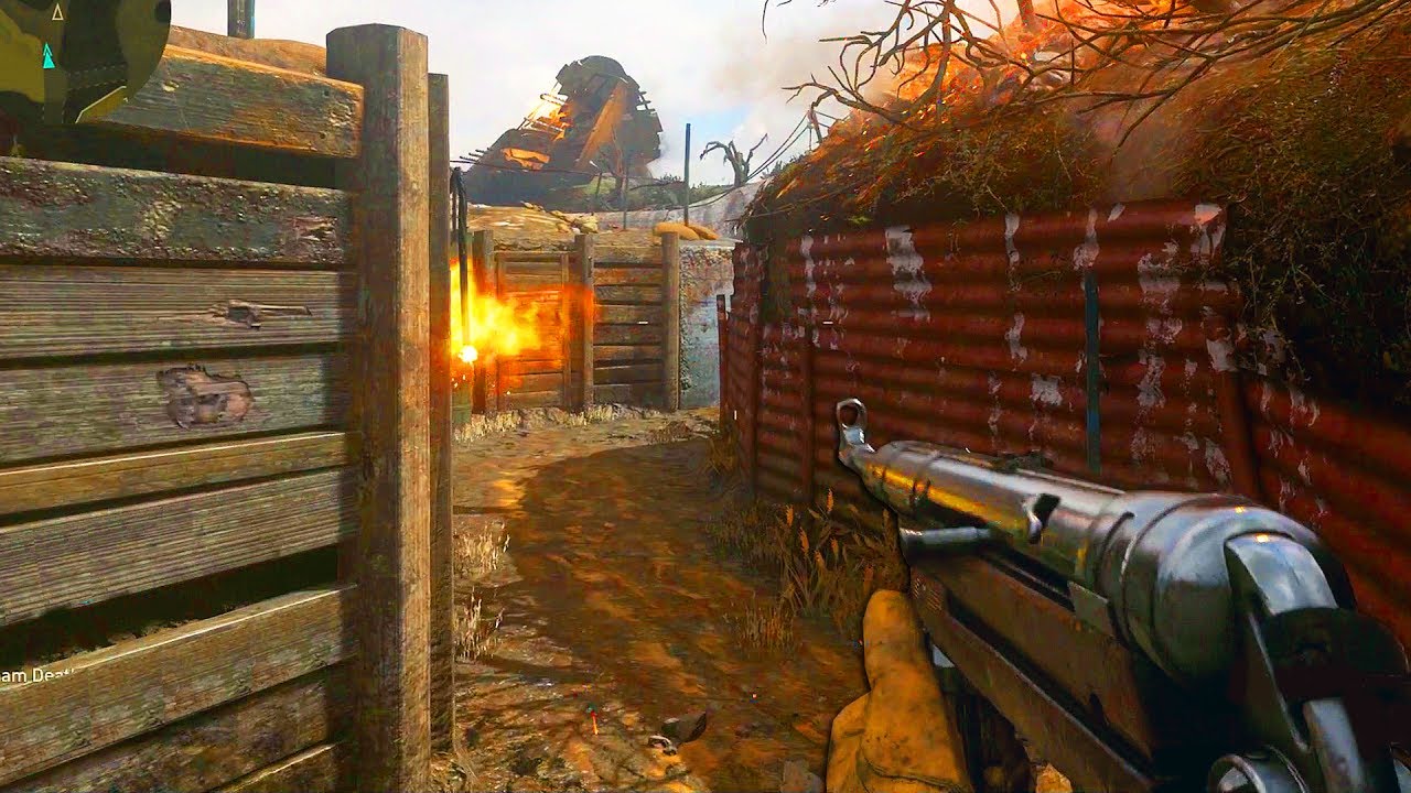 CALL OF DUTY WW2 MP40 SMG TRENCH MULTIPLAYER GAMEPLAY - YouTube.