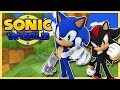 SHADOW GETS MAD!! Sonic & Shadow Play Sonic World