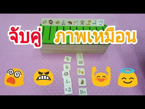 น้องบีม | รีวิวของเล่น เกมส์จับคู่ภาพเหมือน Toys