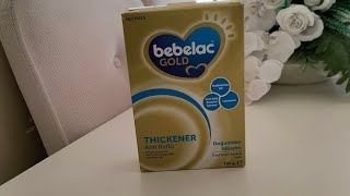 Bebelac Gold Thickener - Anti reflü - anne sütü ve bebek devam sütü kıvam artırıcı. Reklam Değildir Resimi