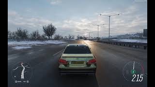Forza Horizon 4 E 63 AMG ЛЕТИТ В НОЧНОЙ МОСКВЕ