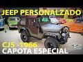 UM 4X4 ANTIGO E MODERNO! Jeep CJ5 1966, capota especial, 2.0 totalmente personalizado! Trocar A. A.