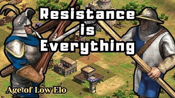 Resistance is Everything (Low Elo Casting) | Age of Empires 2