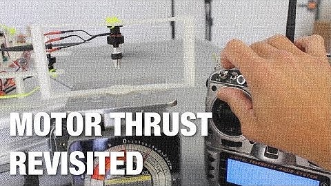 Measuring Motor Thrust Revisited - Prop Rotation Comparison