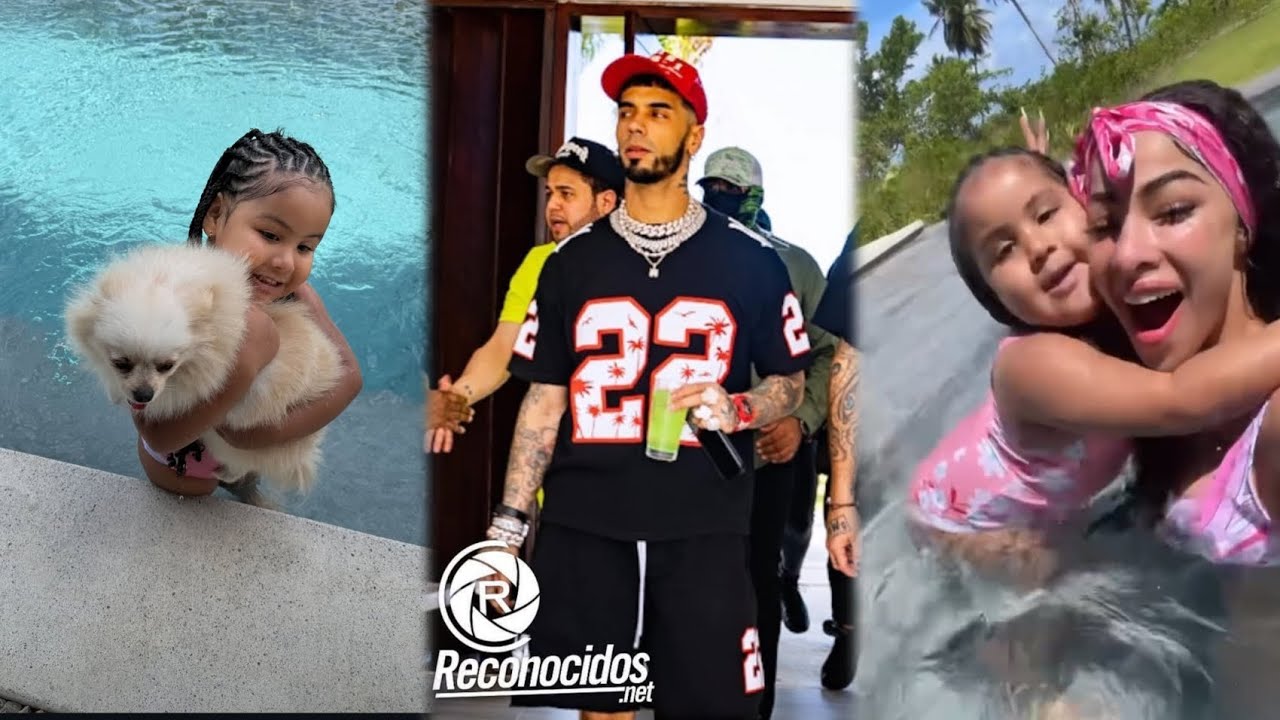 Anuel Se Lleva a Yailin y Su Hija Cattaleya a Pasar Semana Santa Juntos En  Una Villa En Punta Cana - YouTube