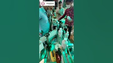 Pesticides Bottle Sticker Labeling Machine