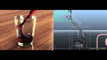 Real Flow Wine Simulation