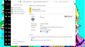 How To Configure Windows Backup To Copy Backup Your Programs and Applications As Well As Files