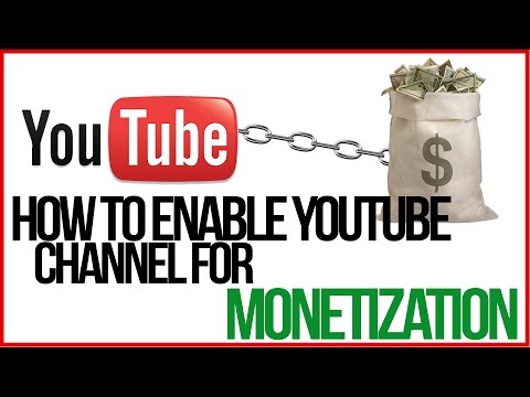 Video: How To Enable YouTube Monetization In