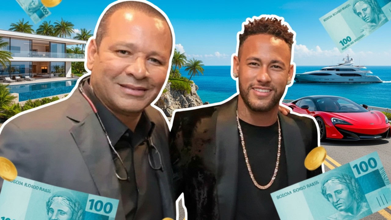 Os SEGREDOS da Vida LUXUOSA de NEYMAR PAI Revelados