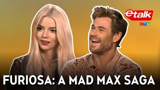 Anya Taylor-Joy & Chris Hemsworth describe 'Mad Max' fashion as 'wasteland chic' | Etalk Interview
