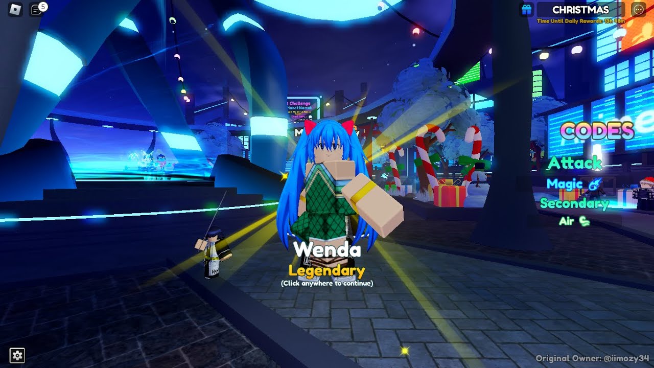 wenda showcase in anime adventurecapcut