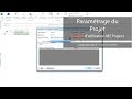 Tuto 2 paramtrage du projet sous ms project