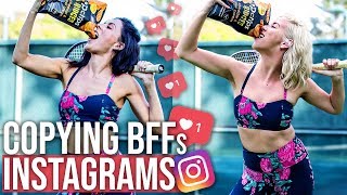 BFFs Copy Each Other's Instagram Photos!!