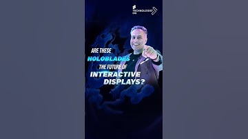 Are these Holoblades the future of interactive displays?