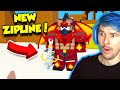 I Used The NEW Zipline And INFERNO KIT in Roblox Bedwars!!