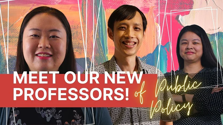 Meet our new professors of public policy at the Le...