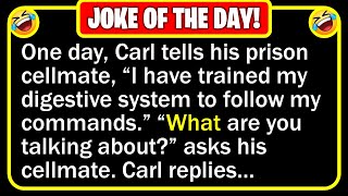 🤣 BEST JOKE OF THE DAY! - Carl is in the 10th year of a life sentence when he gets... | Funny Jokes