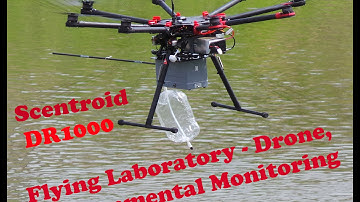 UAV Drone Environmental Monitoring, Scentroid Flying Laboratory -DR1000