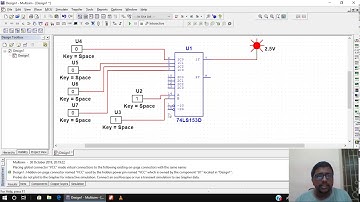Multiplexer Simulation using NI Multisim