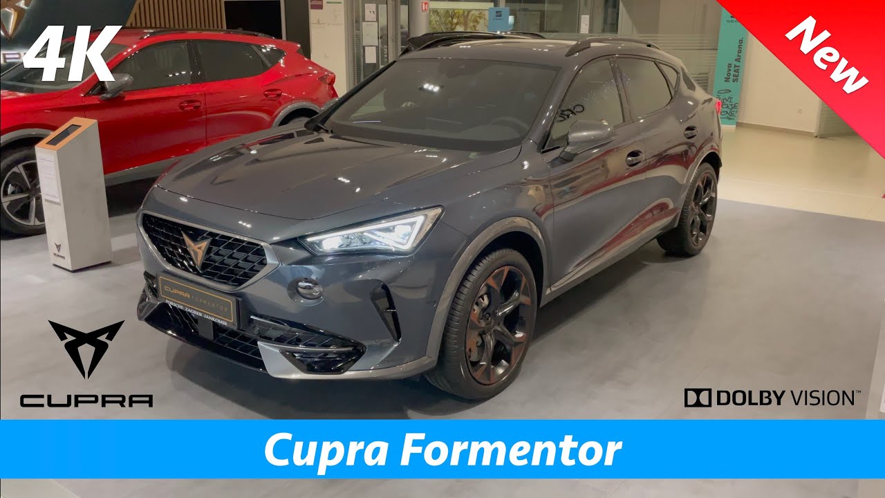 Cupra Formentor 21 First Look In 4k Exterior Interior Desire Red Metallic Crazy Led Bar Youtube