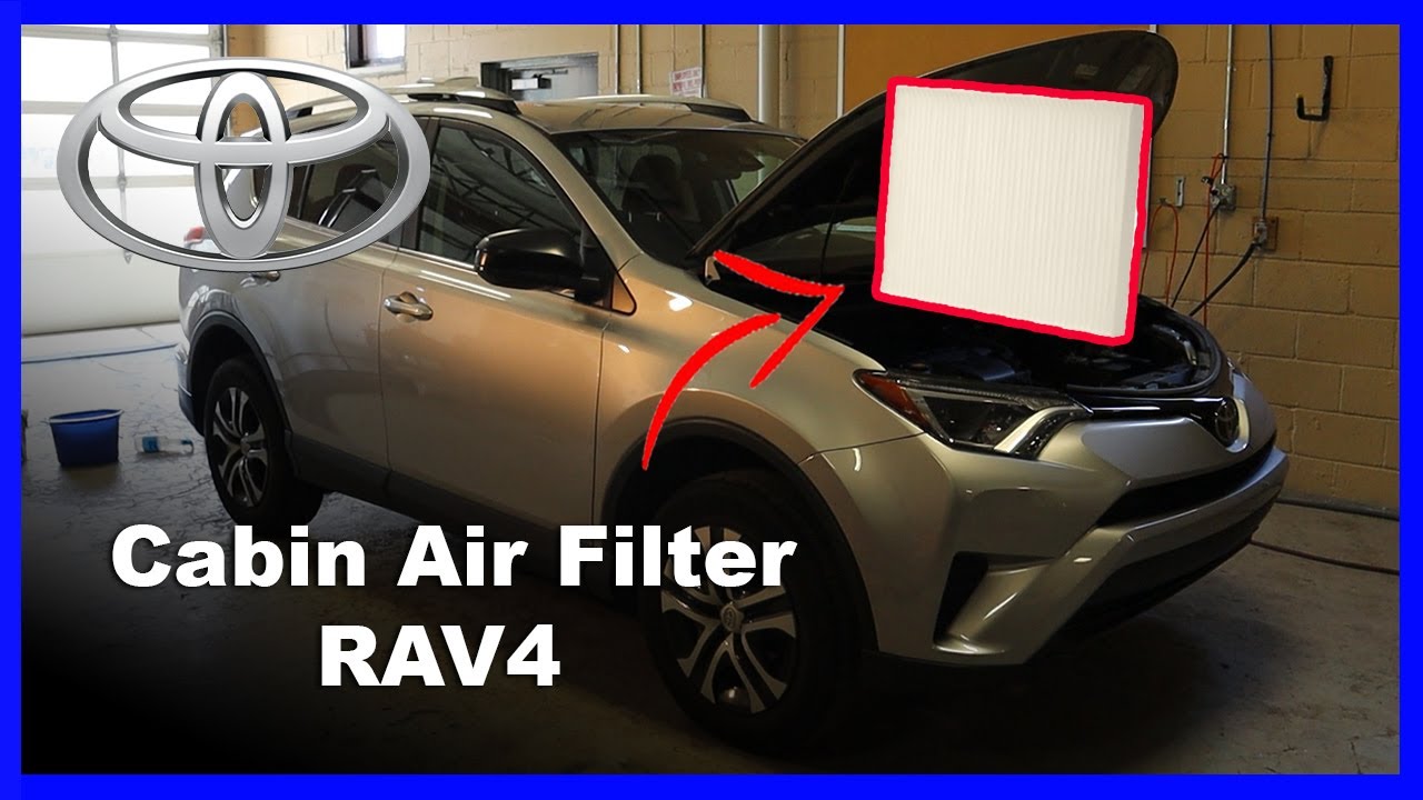 2017 Toyota Rav4 Cabin Air Filter Replacement & Location Tutorial - YouTube