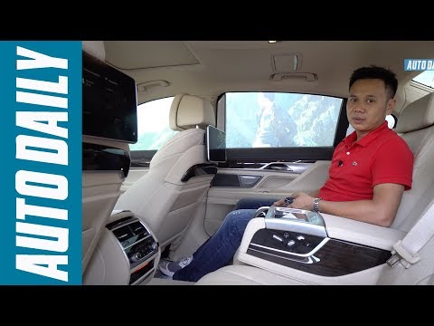 BMW 740Li: Khám phá không gian hàng ghế sau |AUTODAILY.VN|