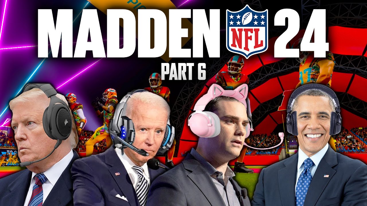 ⁣US Presidents Play Madden 24 (Part 6)